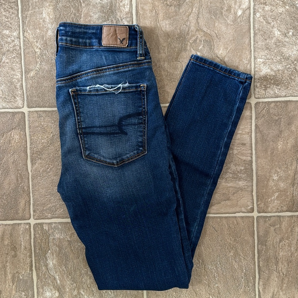 American Eagle super stretch high-rise skinny jeans